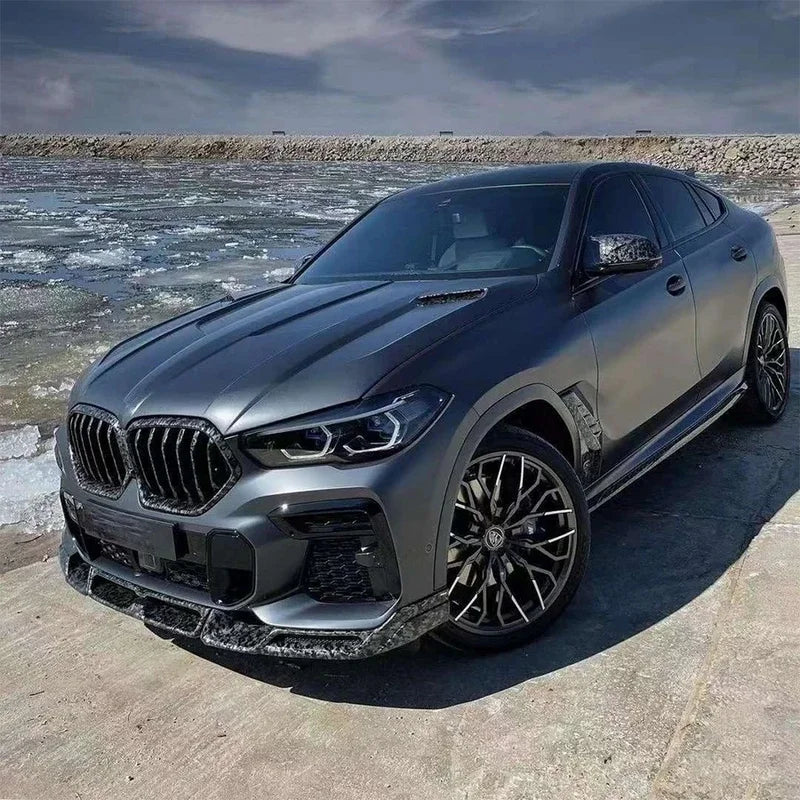 Front Lip BMW X6 G06 2019+ carbon fiber