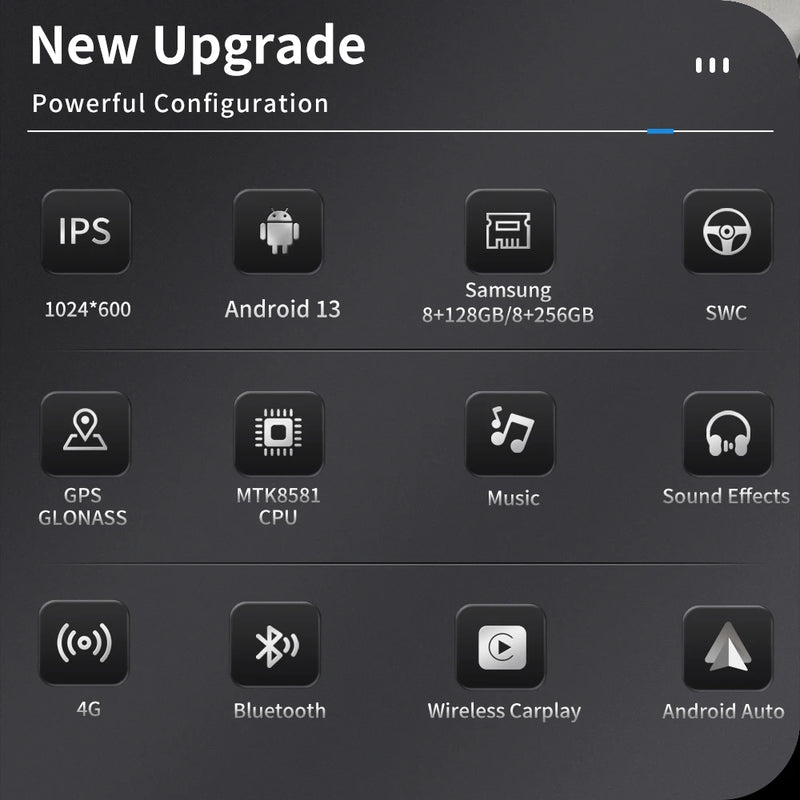 Multimidia Android Audi A3 2013 A 2018 Carplay Youtube Gps -  7" polegadas
