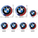 7Pçs/ emblemas 50 anos Aniversário Logo para BMW G30 G31 G38 G11 G12 G20 G28 F10 F48 F49 G01 F20 F21 F22 F30 F96