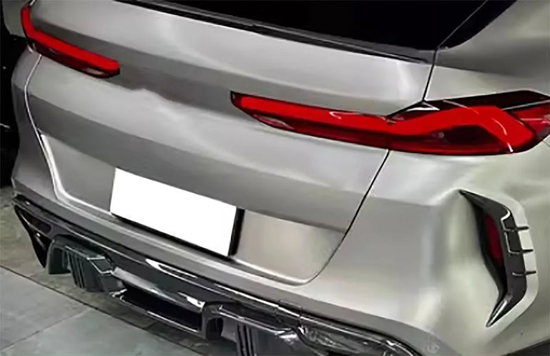 Aplique para-choque Carbon Fiber Car Real