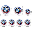 7Pçs/ emblemas 50 anos Aniversário Logo para BMW G30 G31 G38 G11 G12 G20 G28 F10 F48 F49 G01 F20 F21 F22 F30 F96
