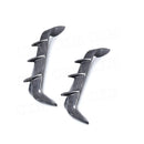 Aplique para-choque Carbon Fiber Car Real