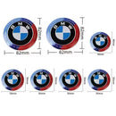 7Pçs/ emblemas 50 anos Aniversário Logo para BMW G30 G31 G38 G11 G12 G20 G28 F10 F48 F49 G01 F20 F21 F22 F30 F96