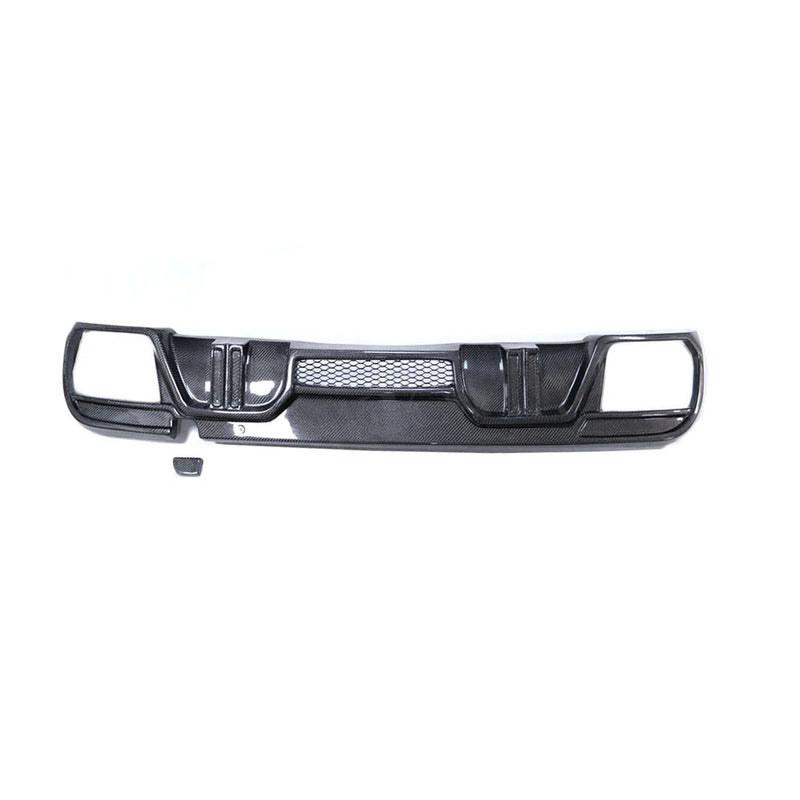 Difusor traseiro com ponteiras BMW F96 X6M Carbon Fiber Car Difusor traseiro