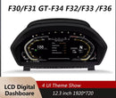 Painel de instrumentos Digital TFT 12.3 para BMW F30 F31 GT-F34 F32 F33 F36