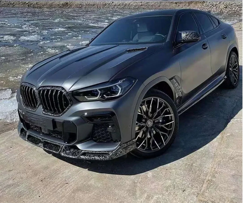 Front Lip BMW X6 G06 2019+ carbon fiber