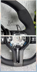 Volante camurça e carbon fiber (REAL) BMW M Sport