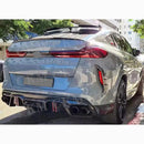 Aplique para-choque Carbon Fiber Car Real