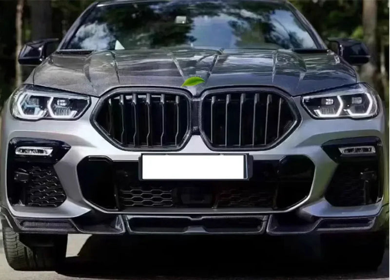 Front Lip BMW X6 G06 2019+ carbon fiber