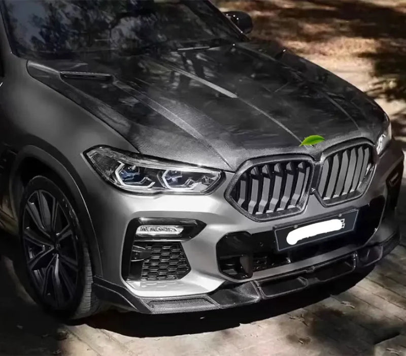 Front Lip BMW X6 G06 2019+ carbon fiber